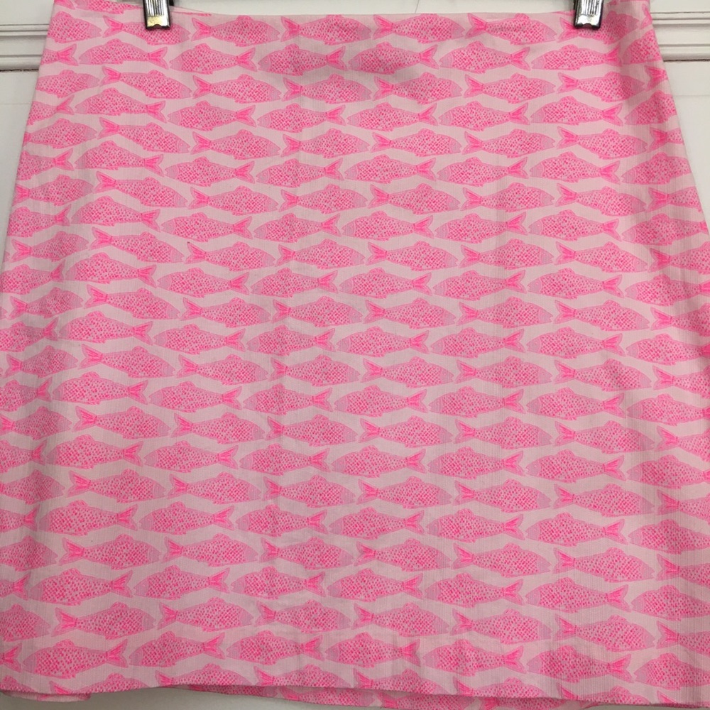 Vineyard Vines Pink Fish Skirt Size 4. NWT